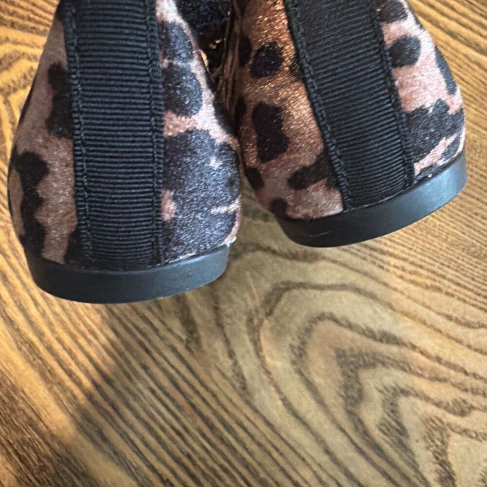 Nina Little Girls Leopard Print Flats  Size 8 - Picture 5 of 7